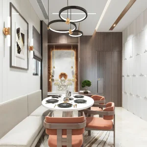 Luxe Haven Dining Set
