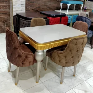 Gold Dining Set