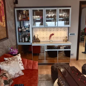 Classic Wood Bar Cabinet