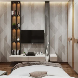 Diamond Luxe TV Wall Unit