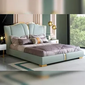 Green Modern Bed
