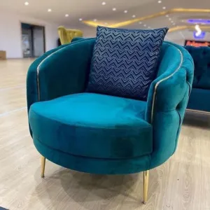 Teal Royale Lounge Chair