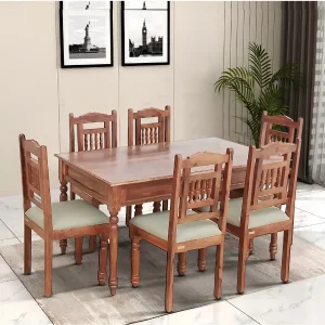 Heritage Wood Dining Set